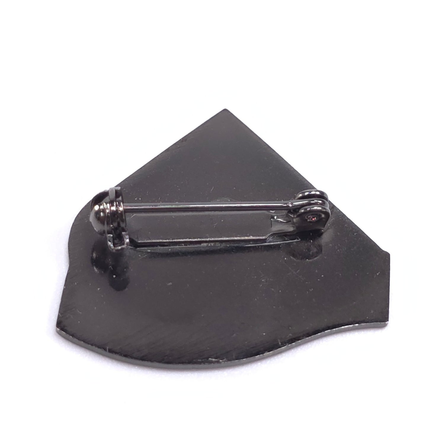 Vintage Big Powderhorn Ski Enamel Pinback Pin