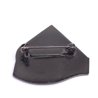 Vintage Big Powderhorn Ski Enamel Pinback Pin