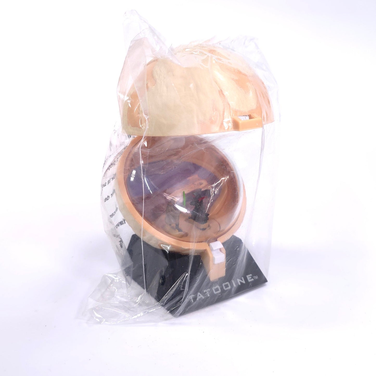 1999 Star Wars Tatooine Mechanical Battle Globe Pizza Hut Toy