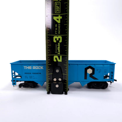 HO Scale The Rock 133274 Blue Open Top Train Car