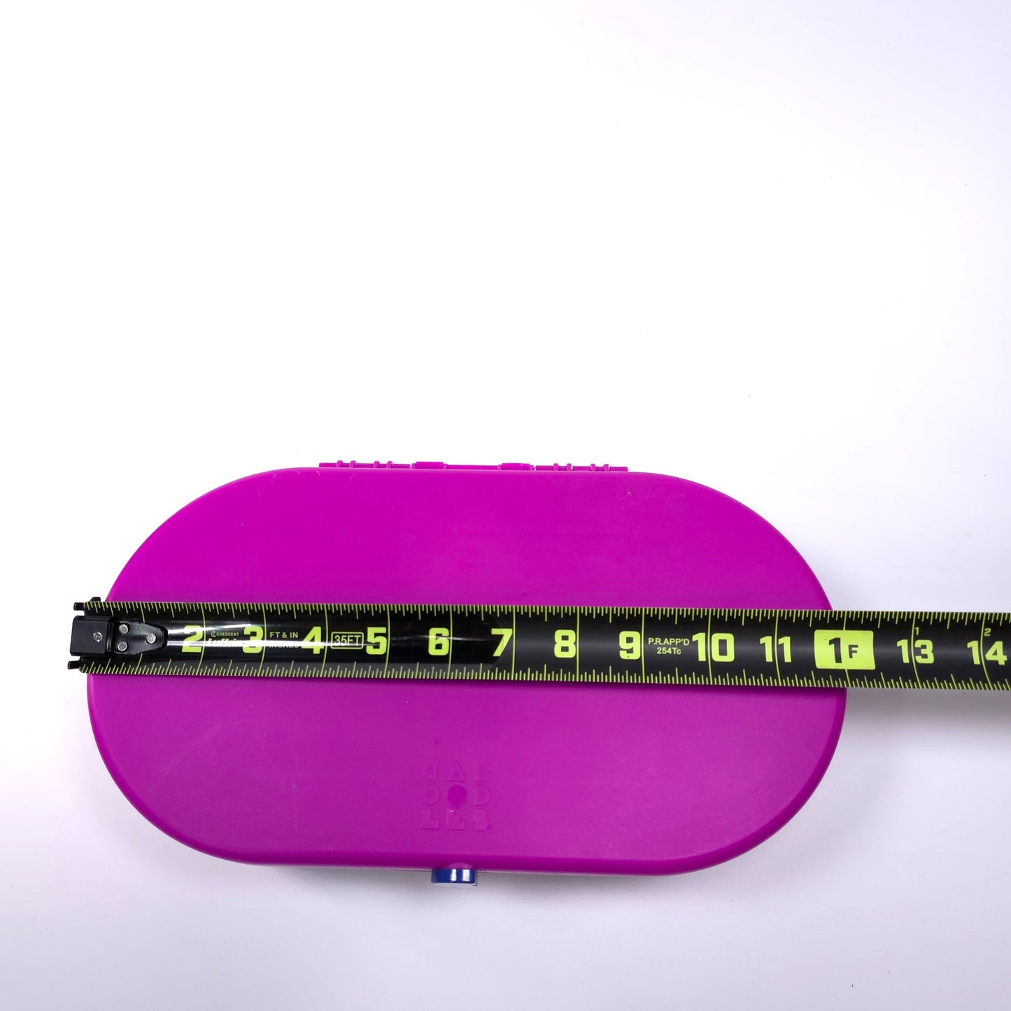 Vintage Caboodles Medium Cosmetic Makeup Jewelry Trinket Box w/ Mirror Purple