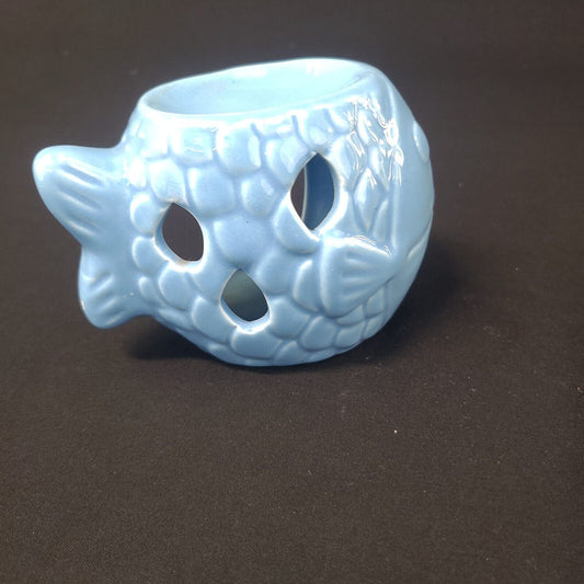 Fish Ceramic tea light Candle Wax warmer Essential Oil Aromatherapy