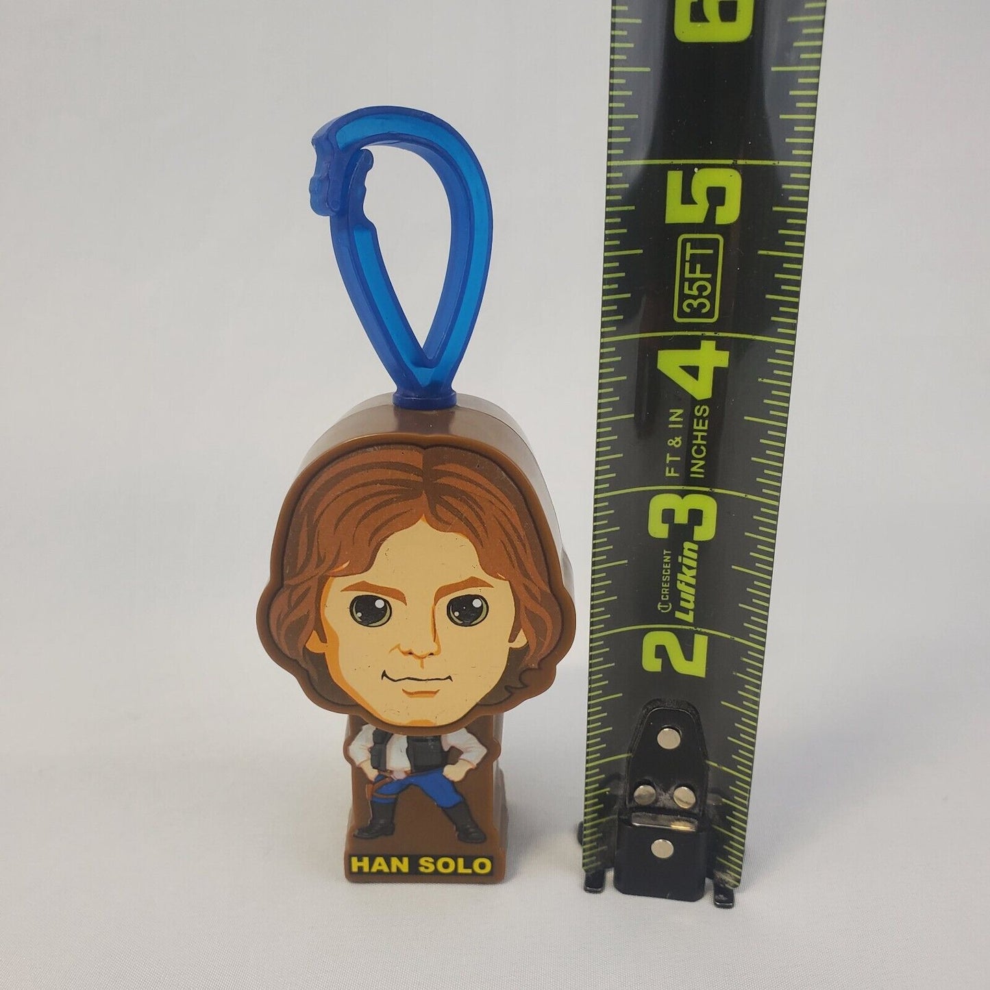 2019 Han Solo 3.5" (Boba Fett Hologram) McDonald's Star Wars Clip-On Figure #11