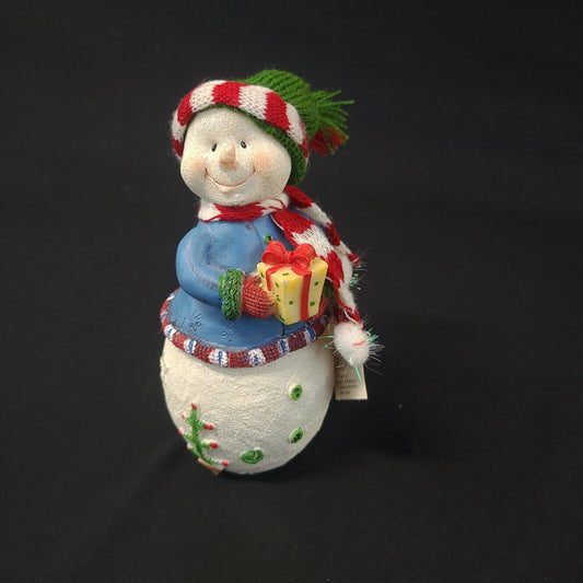 Holiday Snowman With Presents - The Cherished Home Collection - Christmas Decor