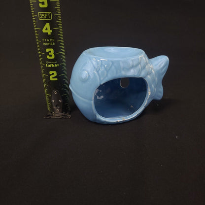 Fish Ceramic tea light Candle Wax warmer Essential Oil Aromatherapy
