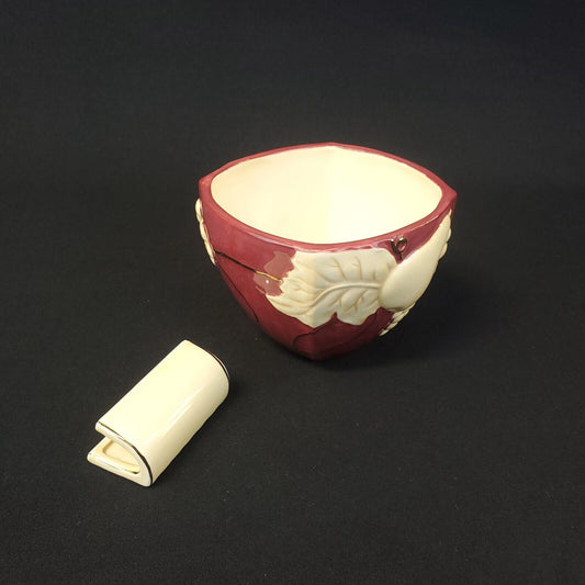 Hallmark Ceramic Bowl with Grape and Pear Design - Collectible Home Decor