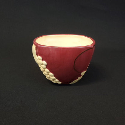Hallmark Ceramic Bowl with Grape and Pear Design - Collectible Home Decor