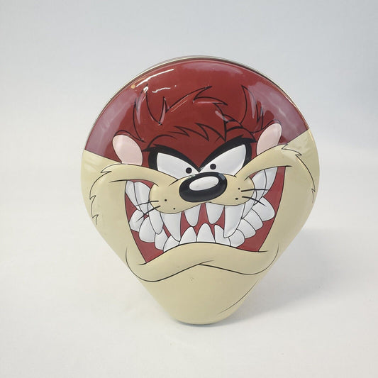 1998 Warner Bros. Tasmanian (Tazmainian) Devil Tin Box Collectible Memorabilia
