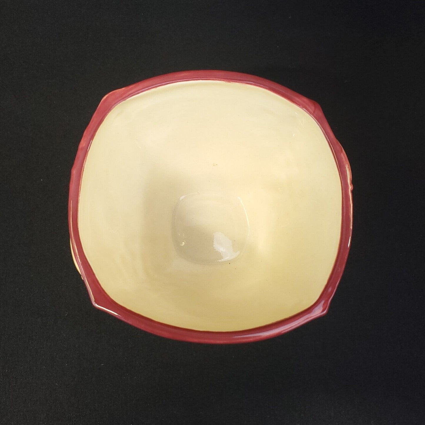 Hallmark Ceramic Bowl with Grape and Pear Design - Collectible Home Decor
