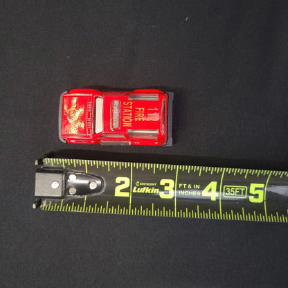 Vintage Fire Vehicle Truck 112 Fire Station Toy Car - Collectible